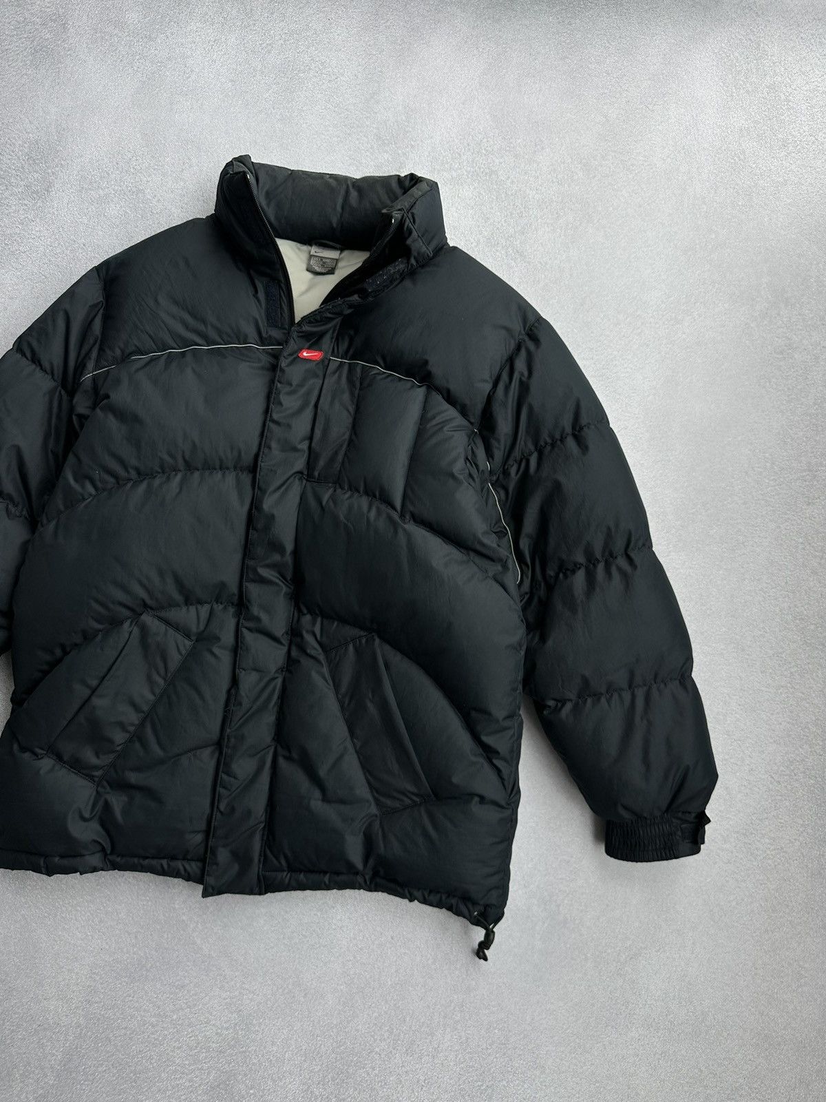 Nike × Vintage Vintage Nike Streetwear Y2K Puffer Jacket Size US S / EU 44-46 / 1 - 4 Thumbnail