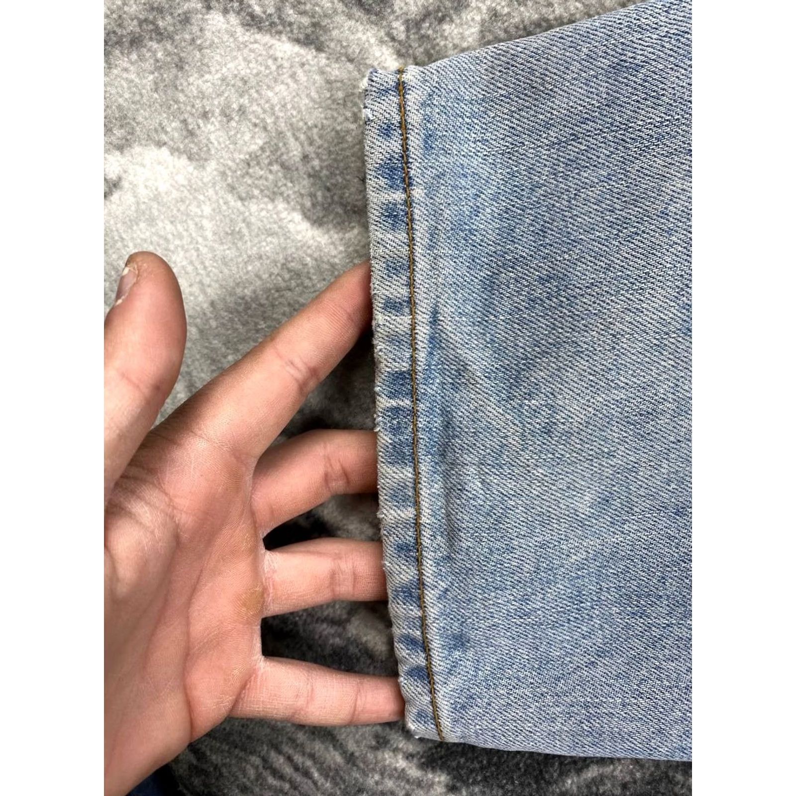 Stone Island VINTAGE Stone Island Denim Jeans 90s Men Size 33 Blue Stone Island Jeans Denim 5-Pocket Men Size US 33 - 5 Thumbnail