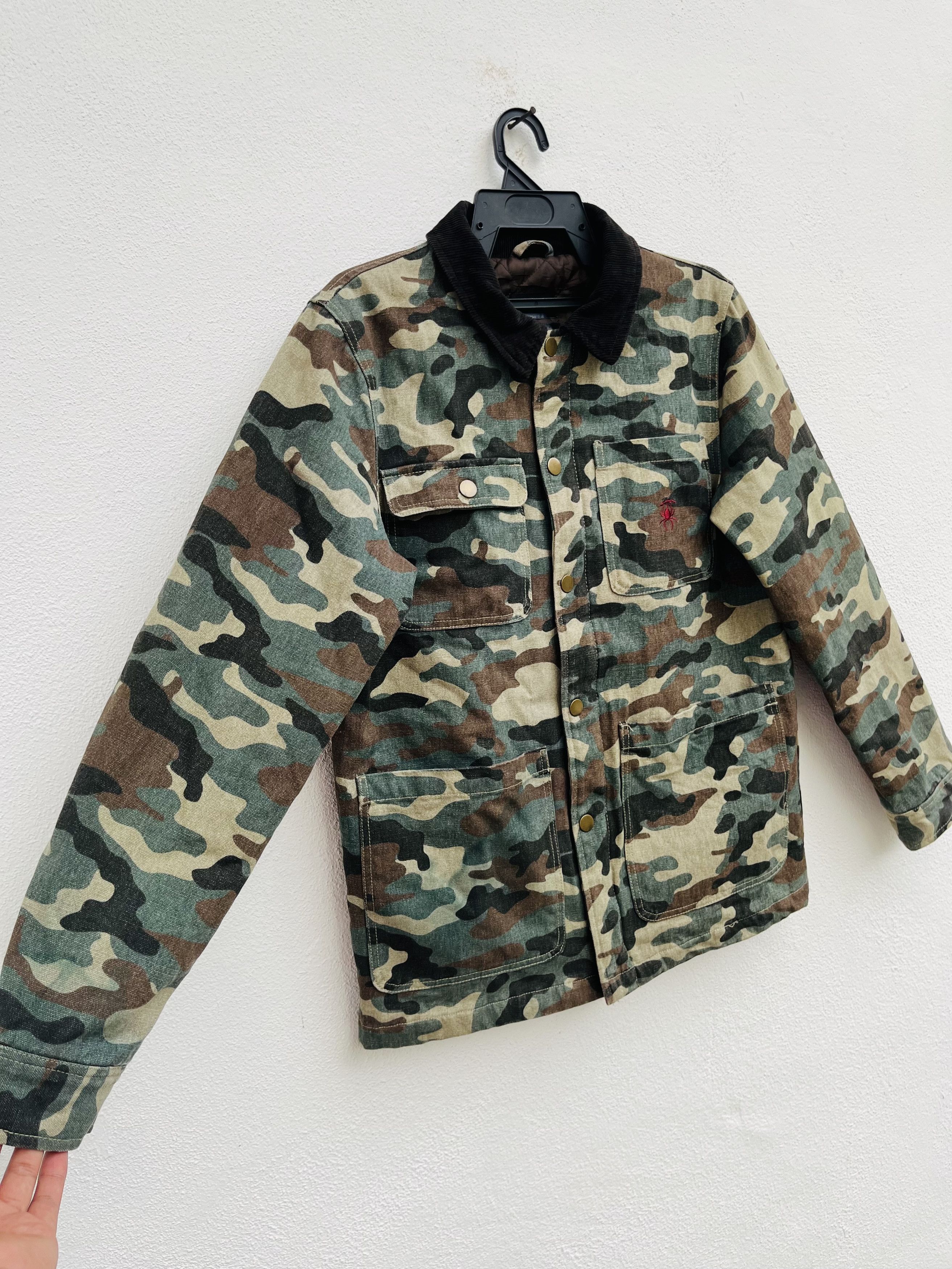 Japanese Brand Vintage DWFH Spider Duck Camouflage Fashion Style Size US M / EU 48-50 / 2 - 4 Thumbnail