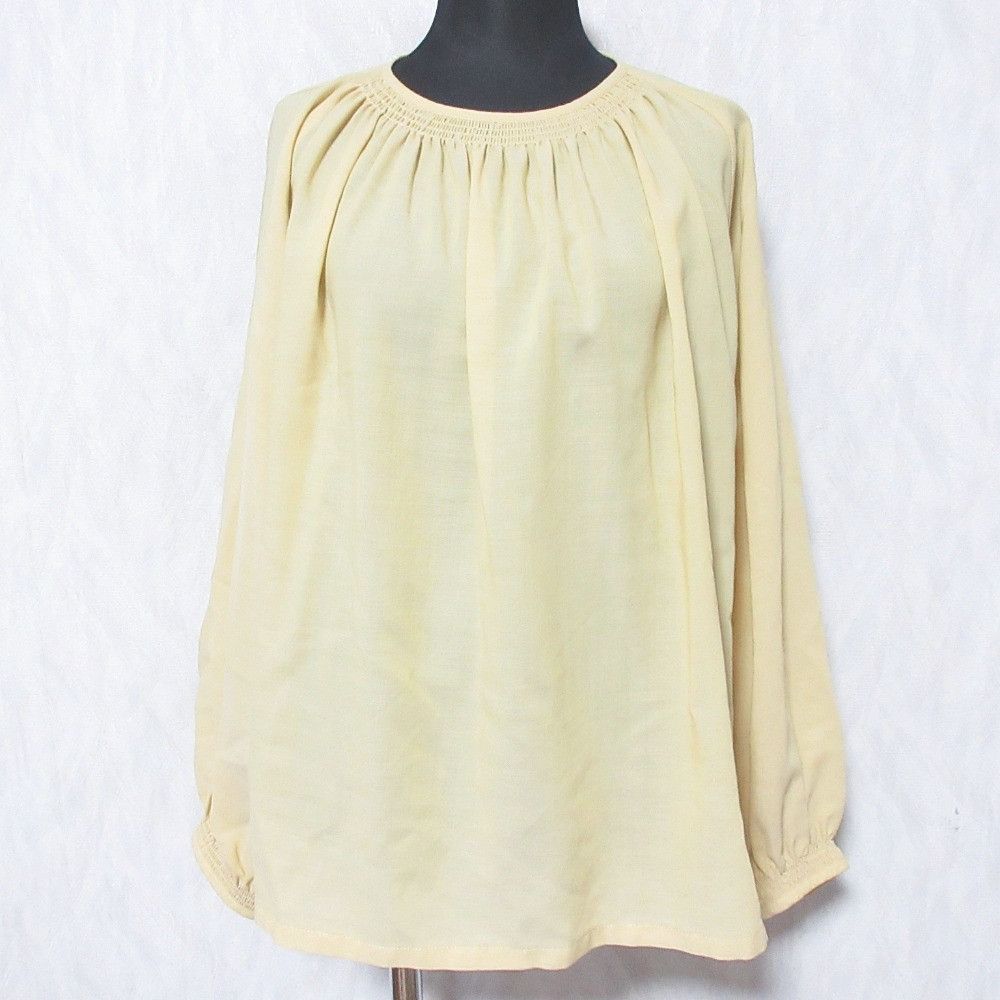 Other Other ebure Sheer Wool Viyella Blouse Textile Tops 4010700773 DUTY FREE for USA Size ONE SIZE - 1 Thumbnail