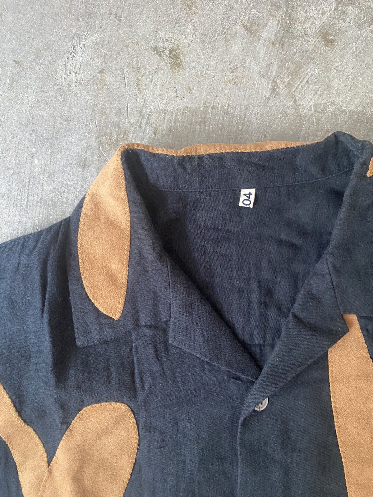 Japanese Brand × Sillage Khoki Dancing Shirt Bode Kapital Sillage Visvim Needles Size US XL / EU 56 / 4 - 2 Thumbnail