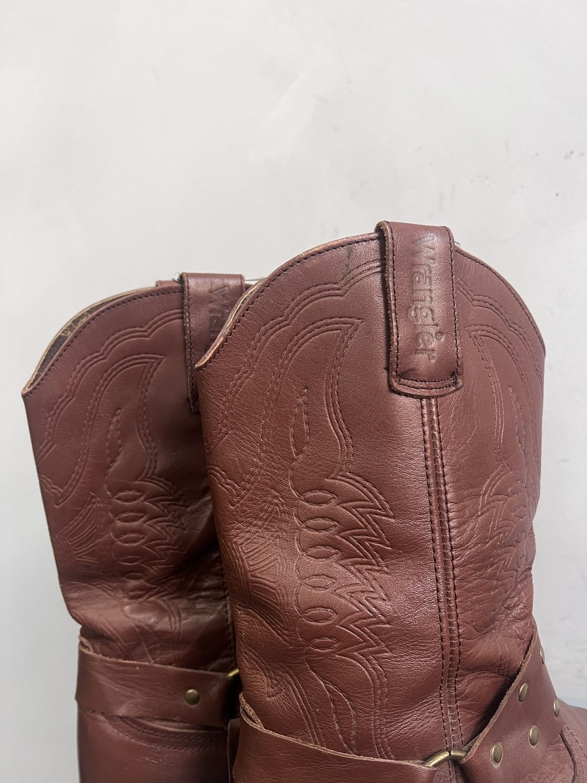 Guidi Cowboy boots brown leather western style Size US 8 / EU 41 - 9 Thumbnail