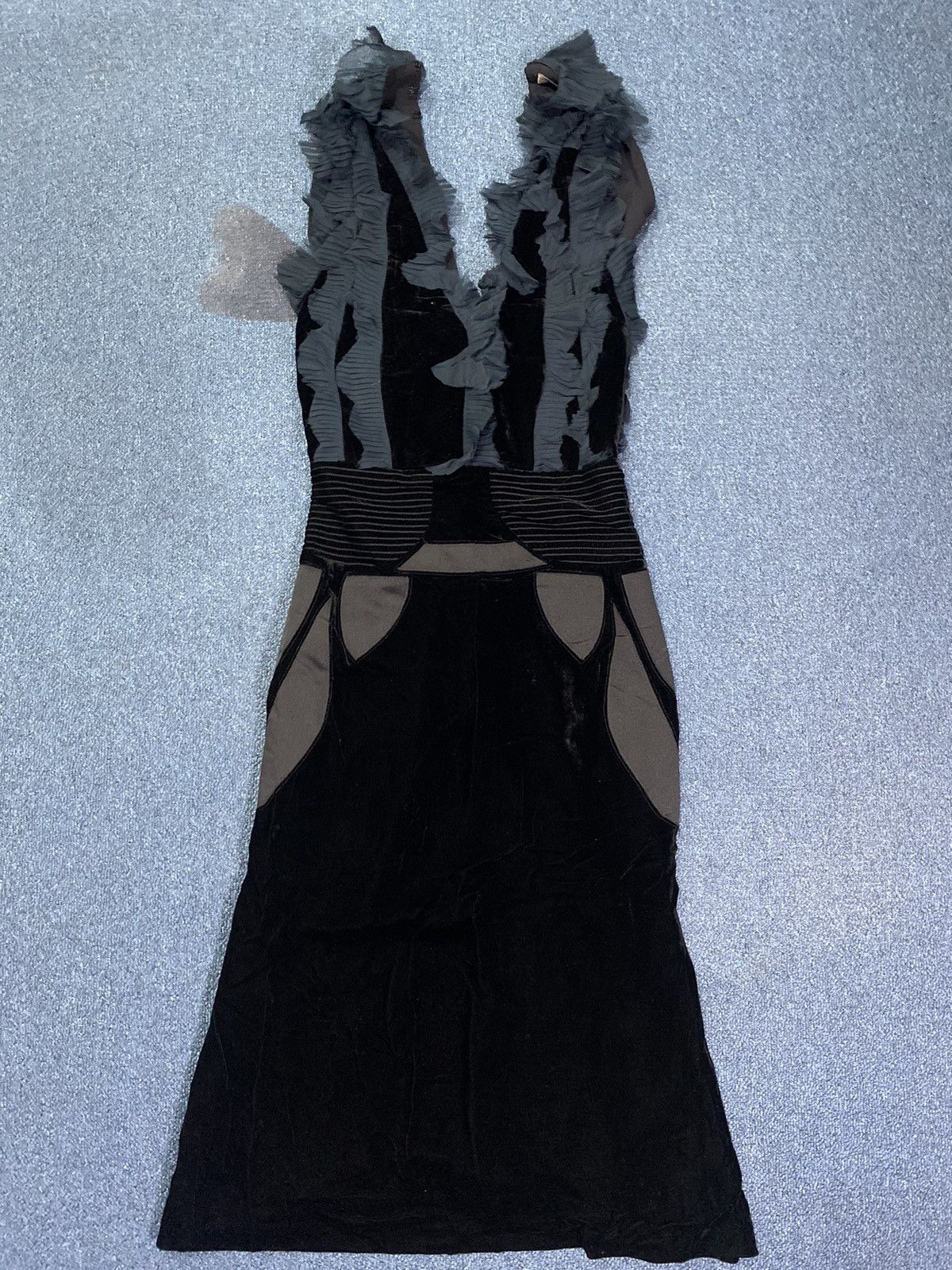 Bottega Veneta Bottega Veneta Ruffled Cocktail Dress Size XS / US 0-2 / IT 36-38 - 2 Thumbnail