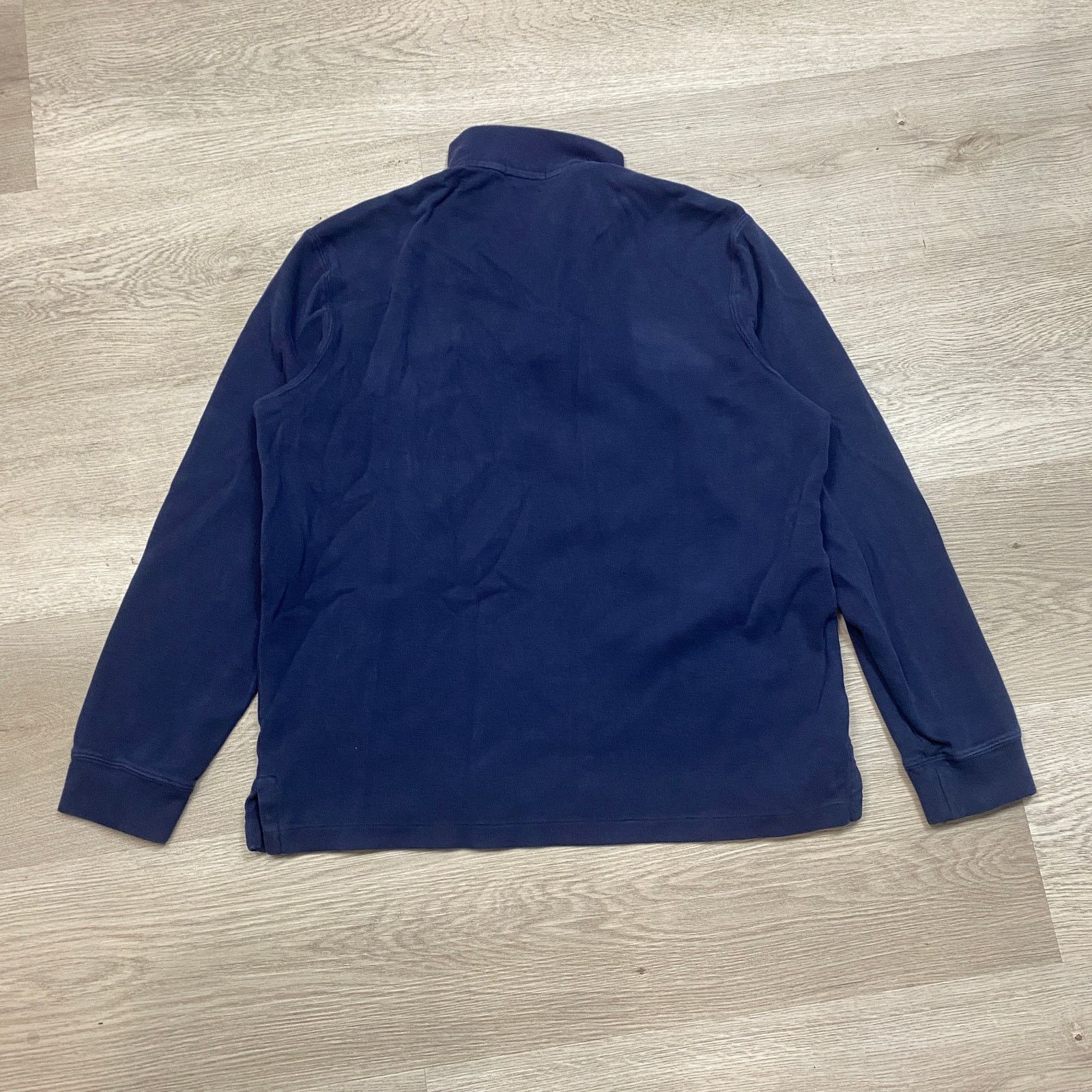 Polo Ralph Lauren Polo Ralph Lauren Estate Rib 1/4 Zip Pullover Sweater Mens L Size US L / EU 52-54 / 3 - 3 Thumbnail