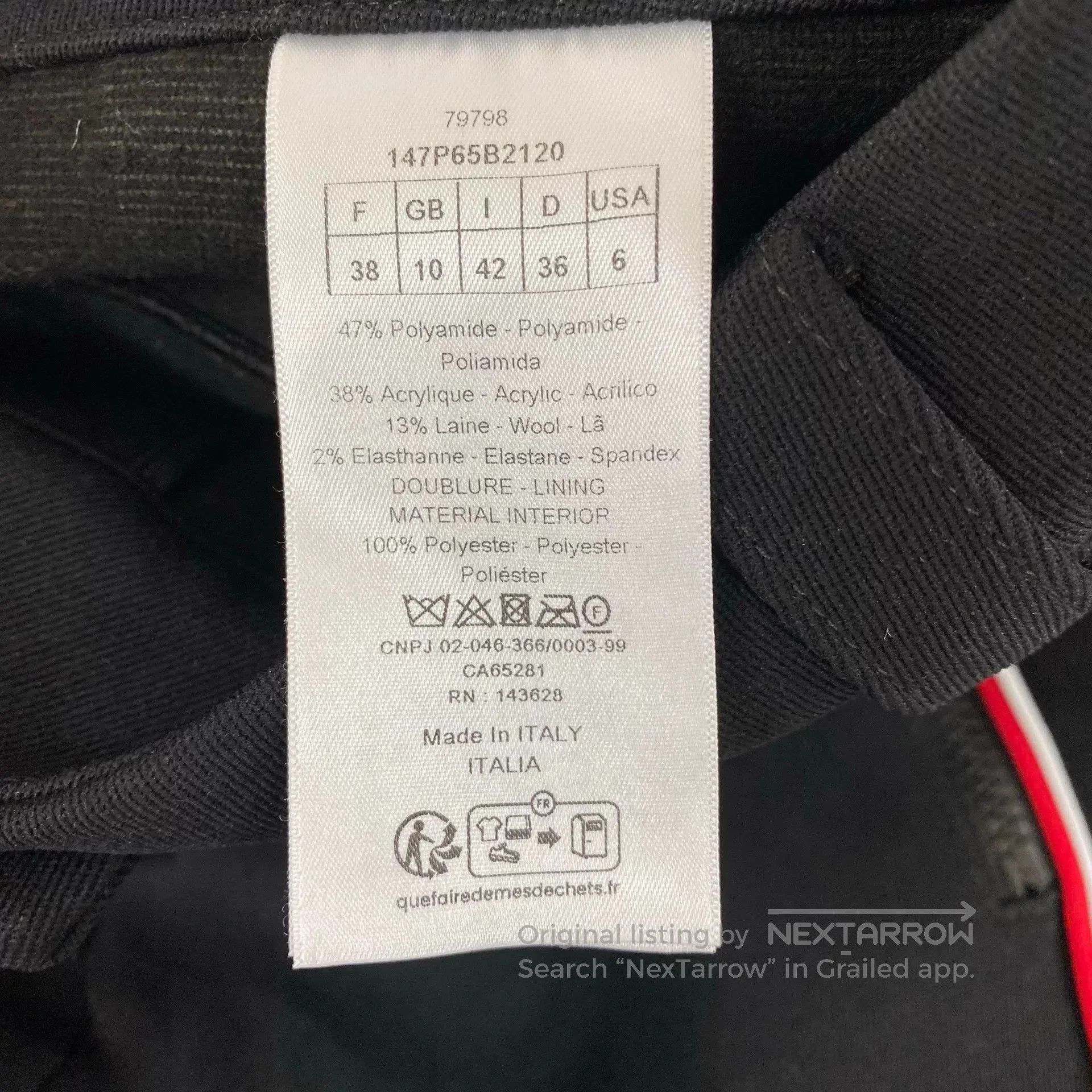 Dior Dior Flared Ski Pants F38. Size US 38 / EU 54 - 6 Thumbnail