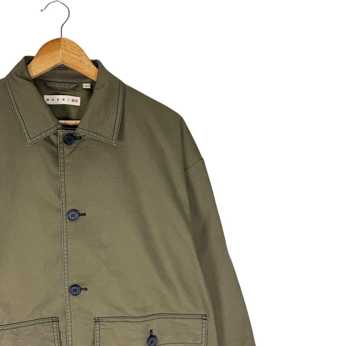 Marni × Uniqlo 🌟MARNI X UNIQLO WORKWEAR JACKET Size US L / EU 52-54 / 3 - 4 Thumbnail