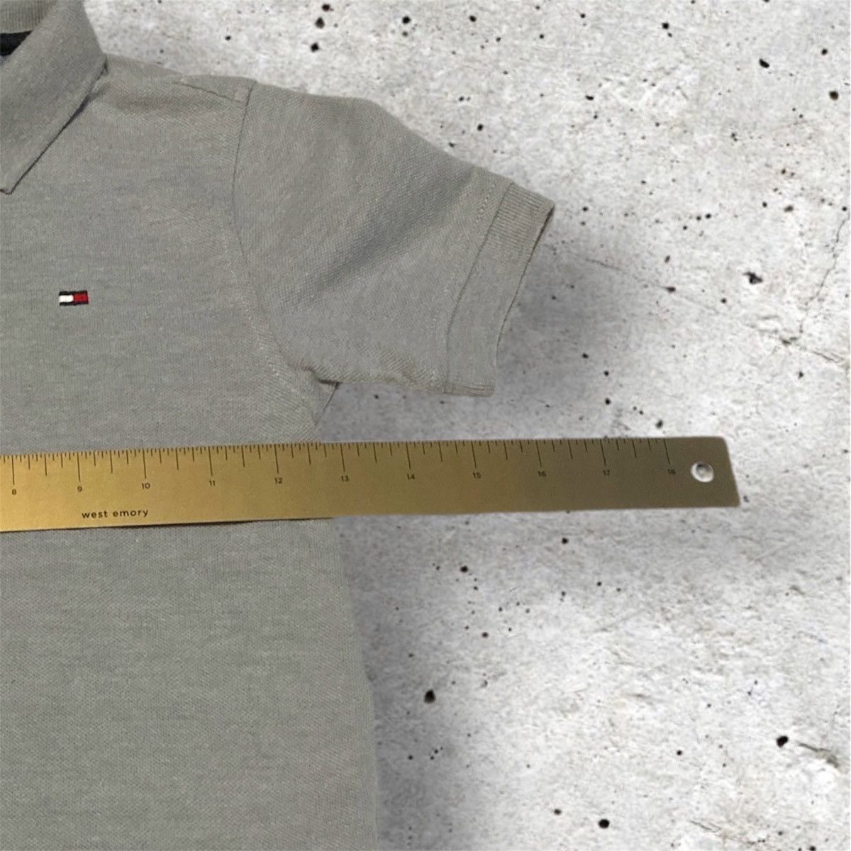 Tommy Hilfiger Tommy Hilfiger Kids Grey Polo Shirt Size US XXS / EU 40 - 7 Thumbnail