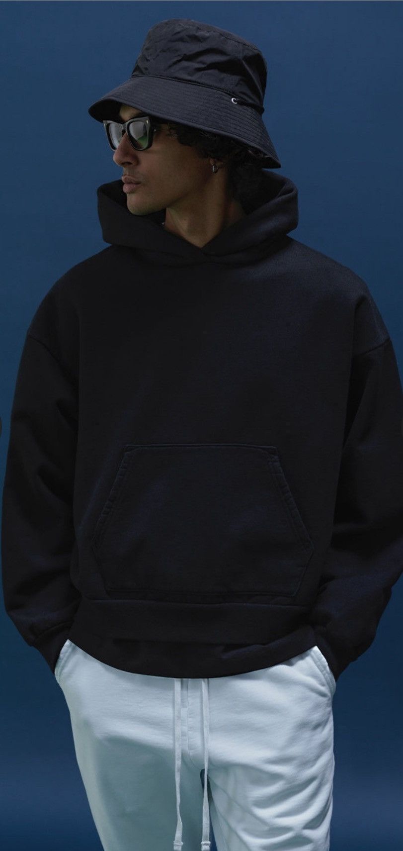 John Elliott Replica Oversized Cropped Pullover Hoodie Size US M / EU 48-50 / 2 - 1 Thumbnail