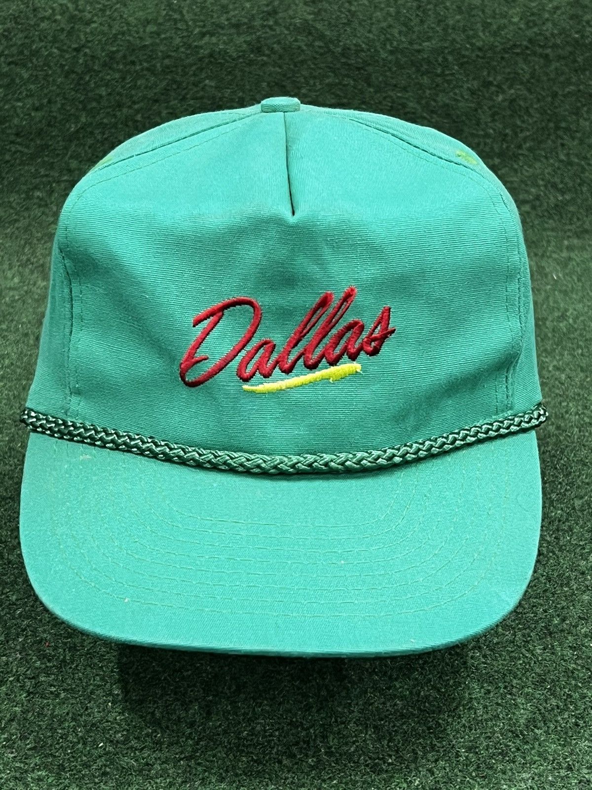 Vintage Vintage 90s Dallas Texas Strapback Hat Size ONE SIZE - 1 Thumbnail