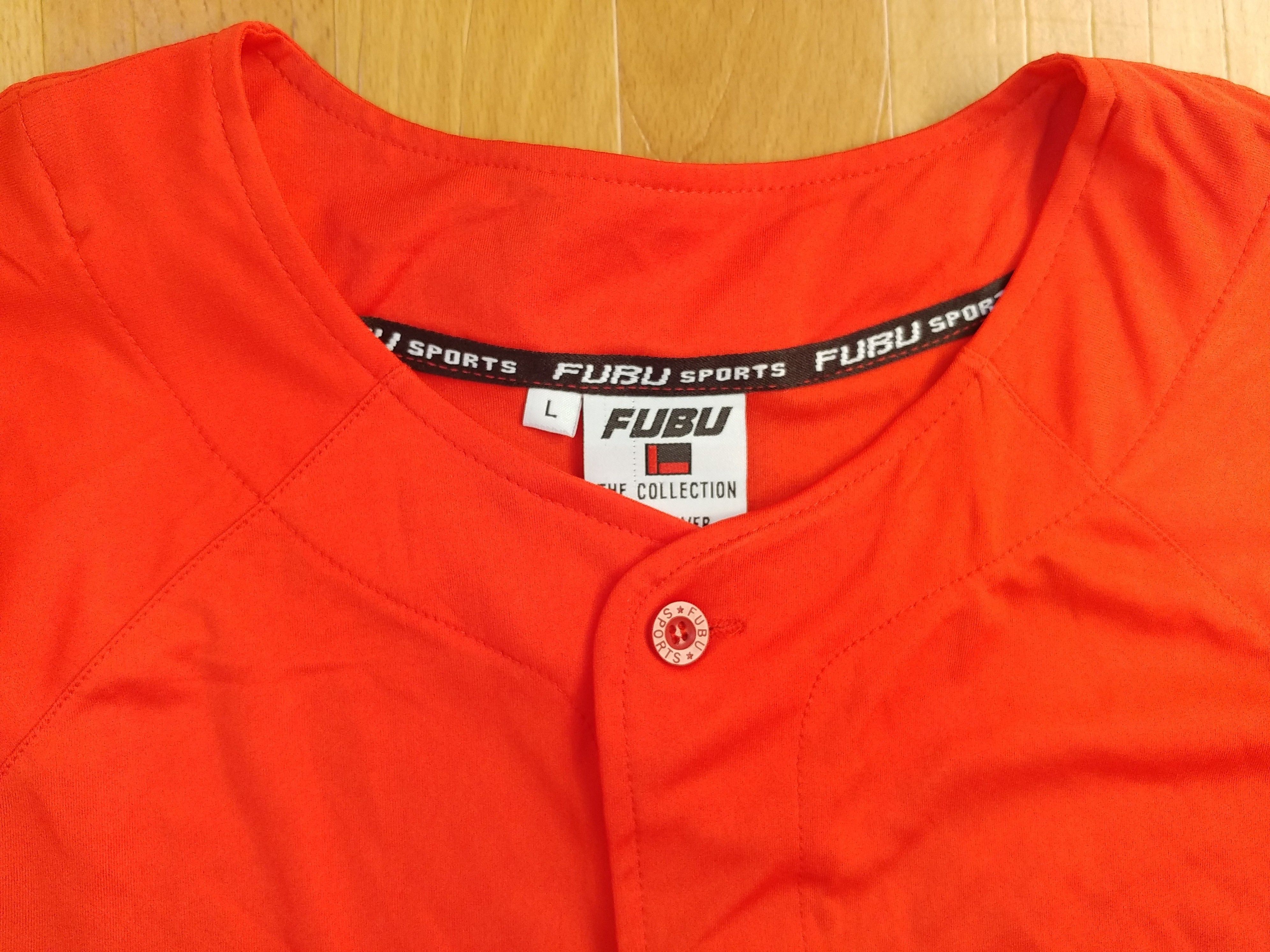 Fubu FUBU jersey, red, vintage hip hop t-shirt, 90s hip hop L Size US L / EU 52-54 / 3 - 6 Thumbnail