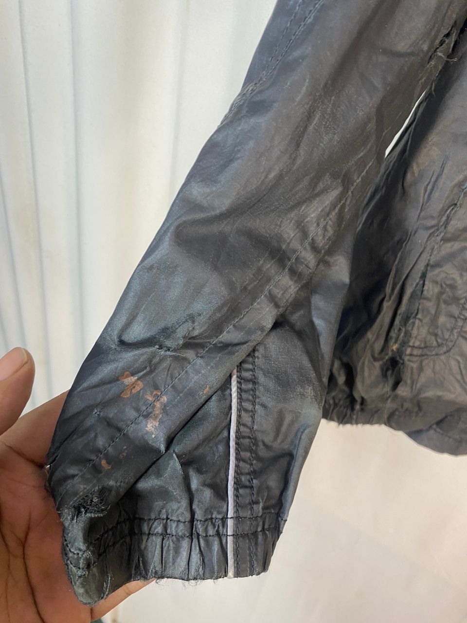 Japanese Brand × Yohji Yamamoto A.a.r yohji Yamamoto distressed jacket hidden hoodie Size US M / EU 48-50 / 2 - 12 Thumbnail