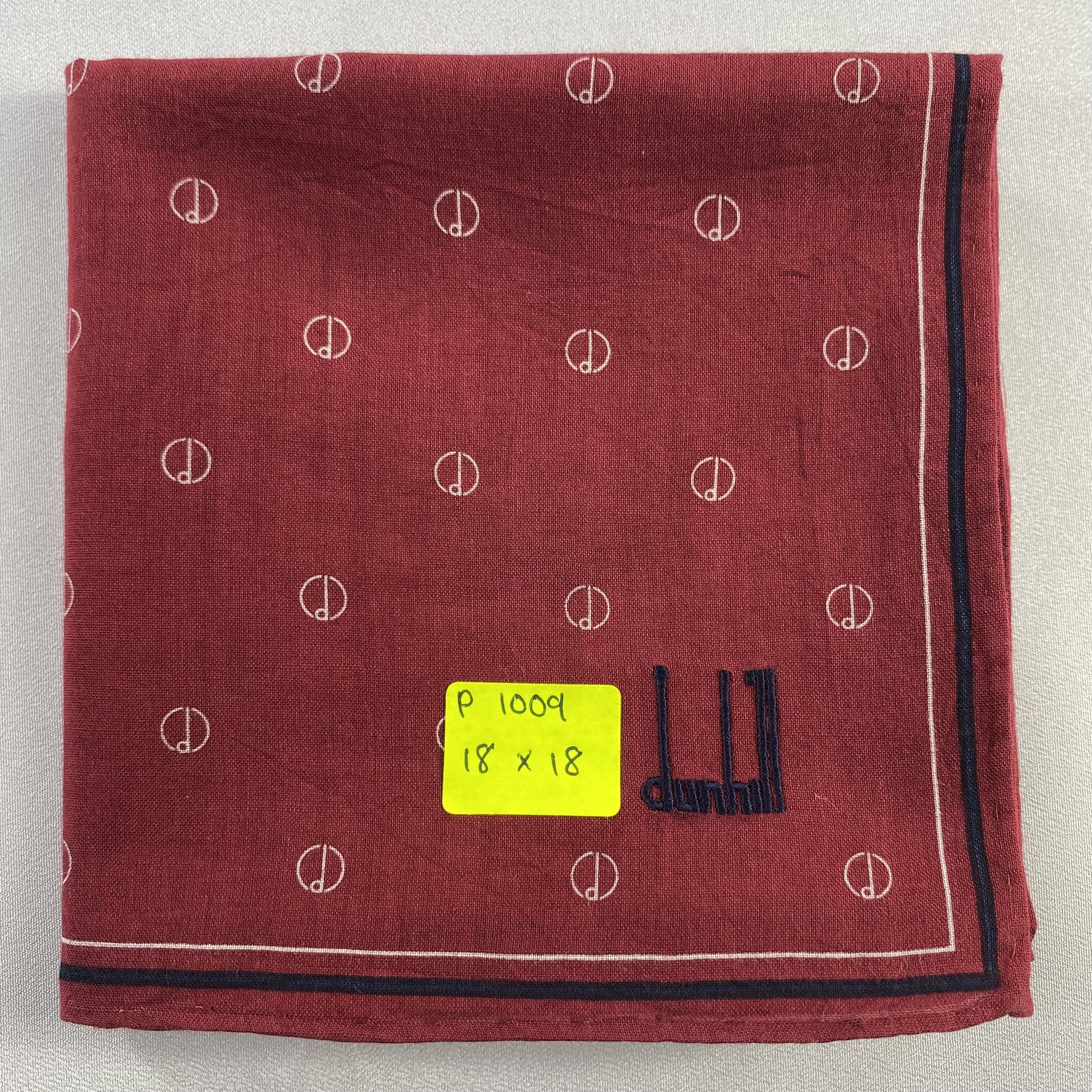 Alfred Dunhill × Vintage Alfred Dunhill Handkerchief / Neckerchief / Bandana-P1009 Size ONE SIZE - 5 Thumbnail