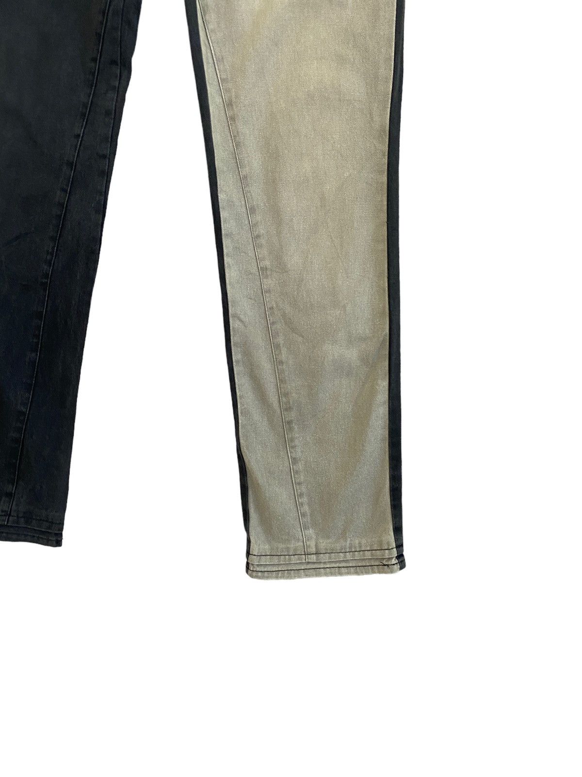 Hysteric Glamour × Japanese Brand Double Waist 2 tone Colour Many Dope Zipper Pants Size US 30 / EU 46 - 6 Thumbnail