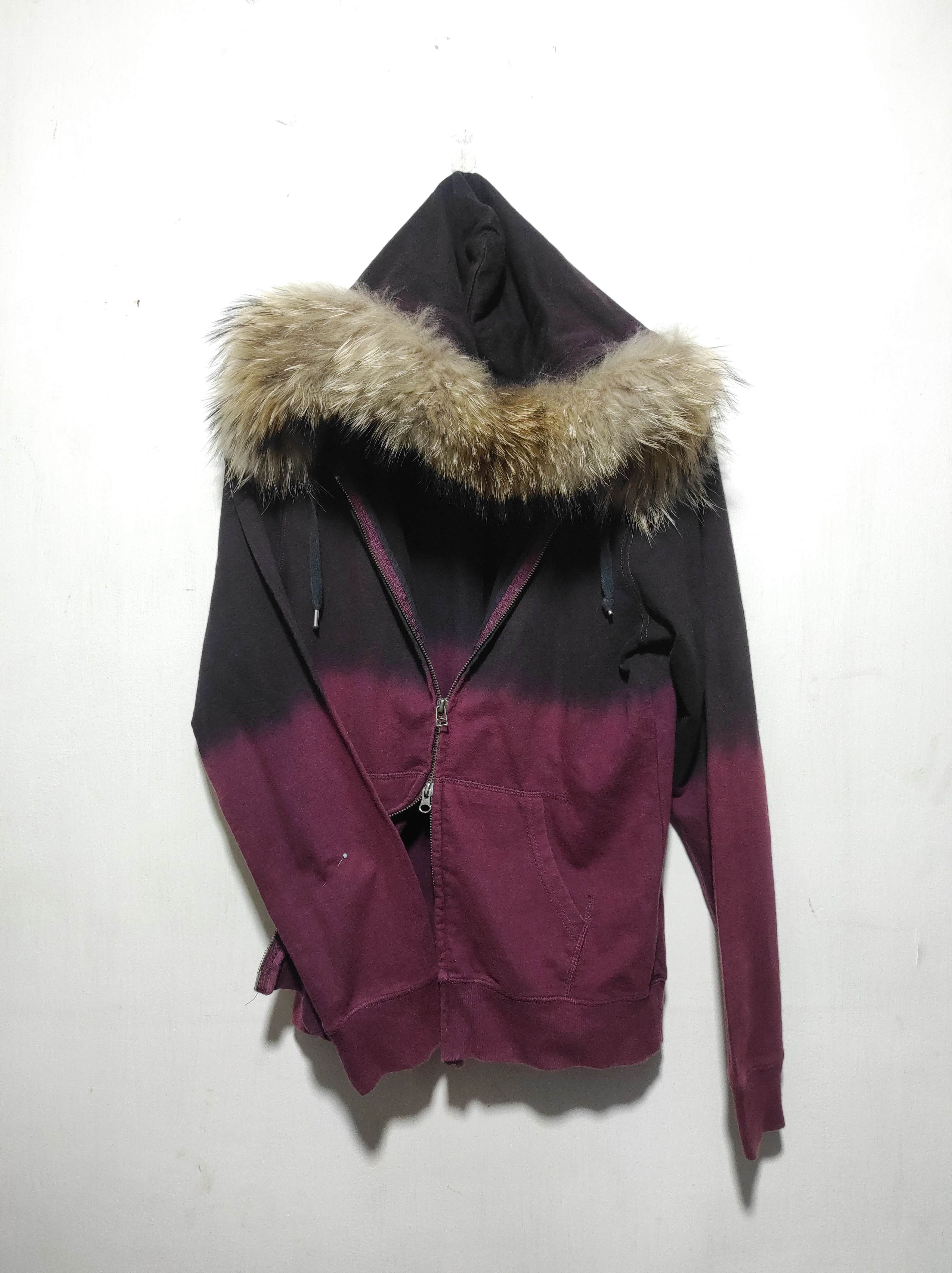 Hysteric Glamour Halham Gradation Double Zip Fur Hoodie i6w9 LGB style Size US S / EU 44-46 / 1 - 12 Thumbnail