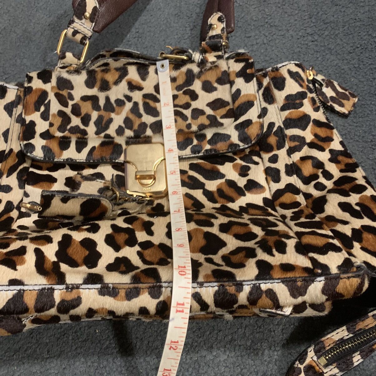 Chloe Chloe Leopard skin Darla Satchel Size ONE SIZE - 19 Thumbnail