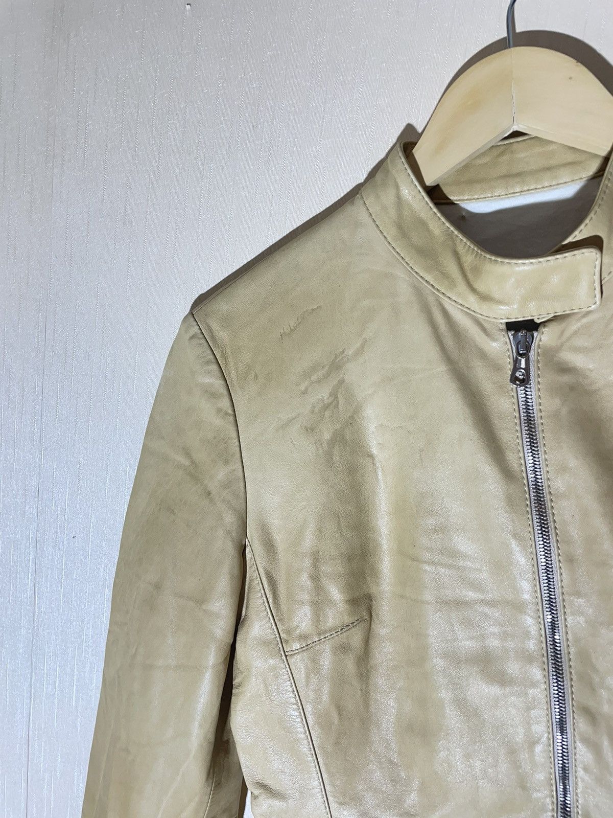 Brunello Cucinelli Brunello Cucinelli leather jacket Size L / US 10 / IT 46 - 4 Thumbnail