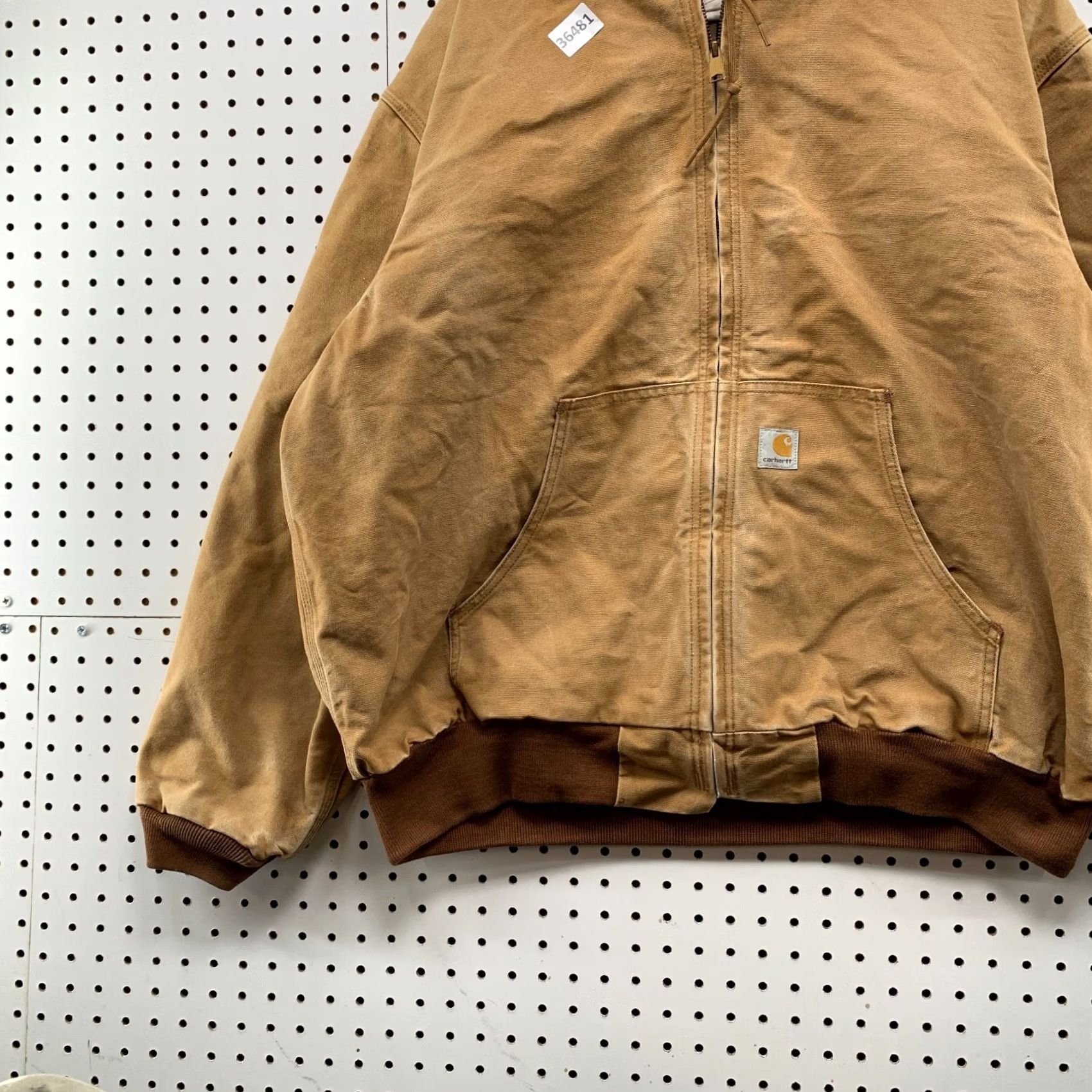 Carhartt VINTAGE Carhartt Jacket Mens 2XL Brown Canvas Workwear USA Lined Size US XXL / EU 58 / 5 - 5 Thumbnail