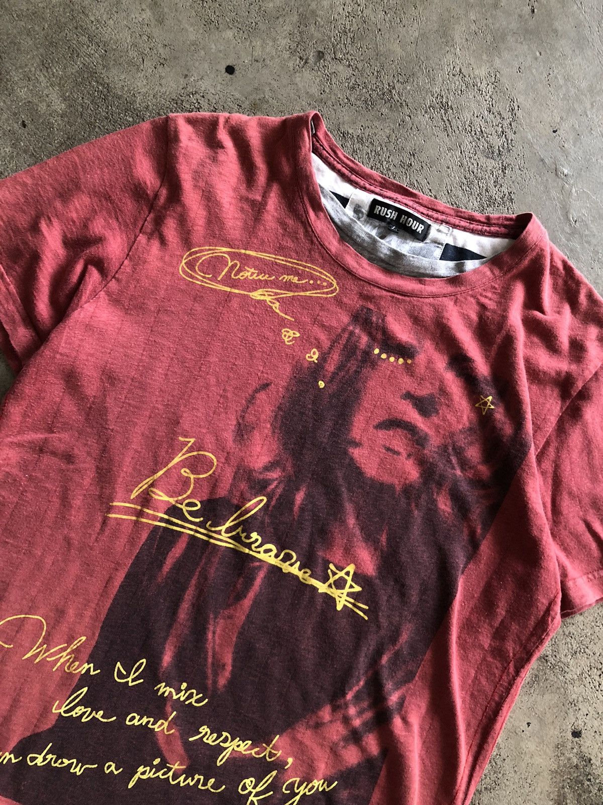 If Six Was Nine × Japanese Brand × Le Grande Bleu (L.G.B.) JAPANESE RUSH HOUR POEM SHIRT Size US L / EU 52-54 / 3 - 4 Thumbnail