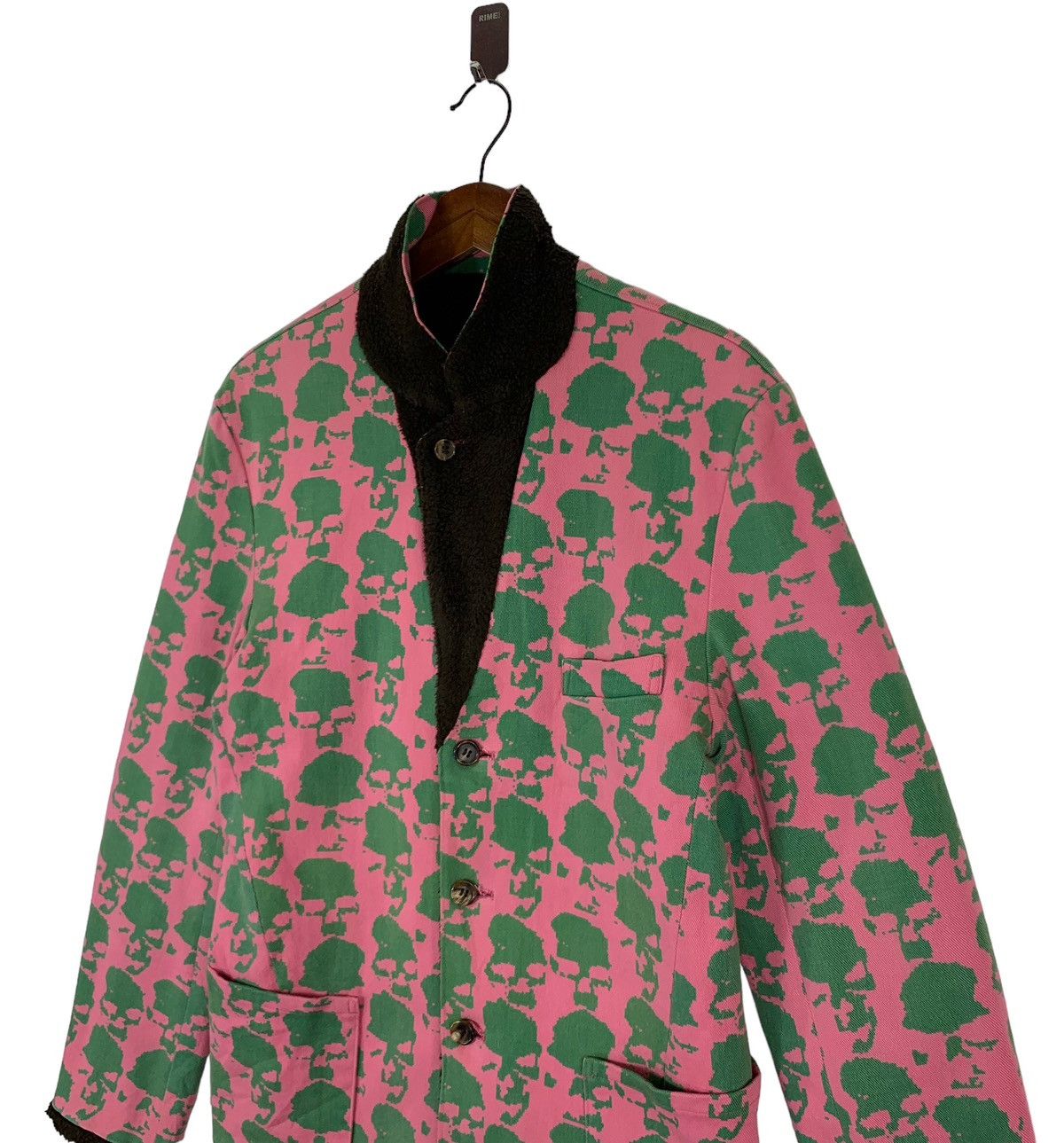 Jun Takahashi × Undercover UNDER COVER AW01 “D.A.V.F” REVERSIBLE SKULL FULL PRINT COAT Size US M / EU 48-50 / 2 - 3 Thumbnail