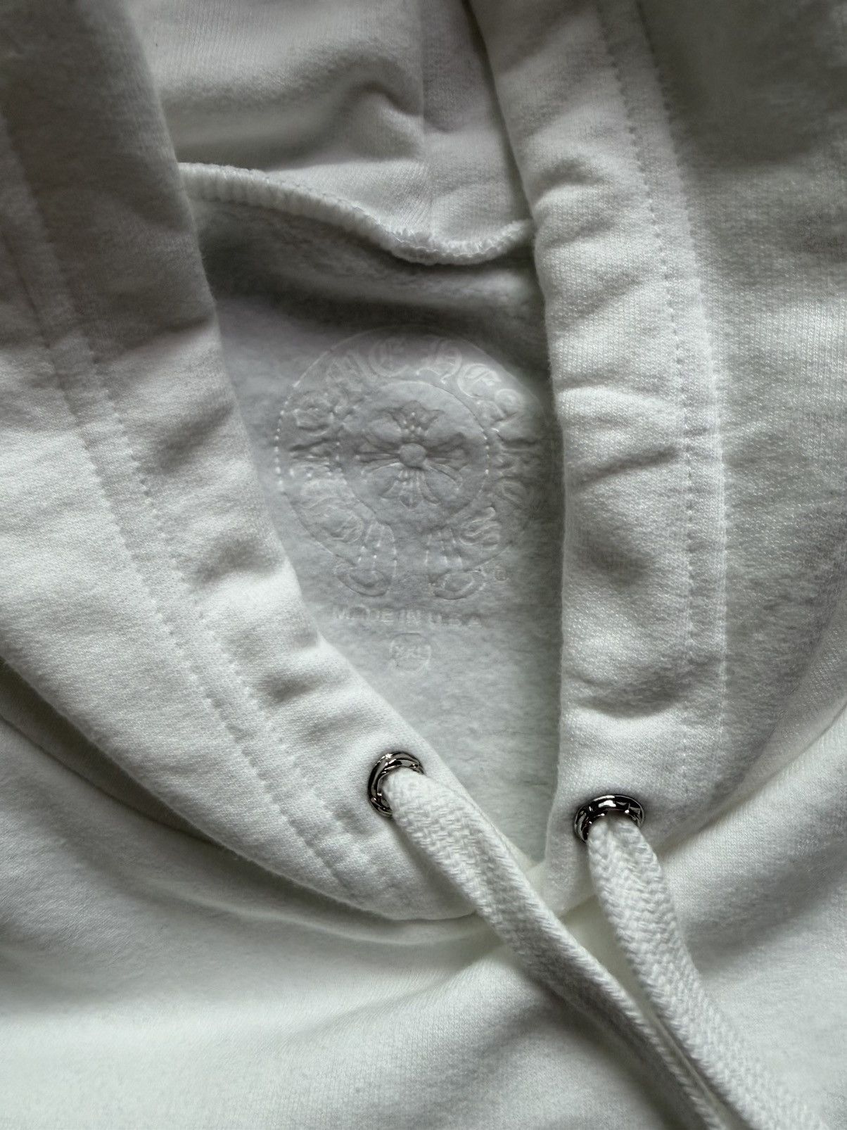 Chrome Hearts Chrome Heart White Miami Horseshoe Hoodie Size US XXL / EU 58 / 5 - 3 Thumbnail