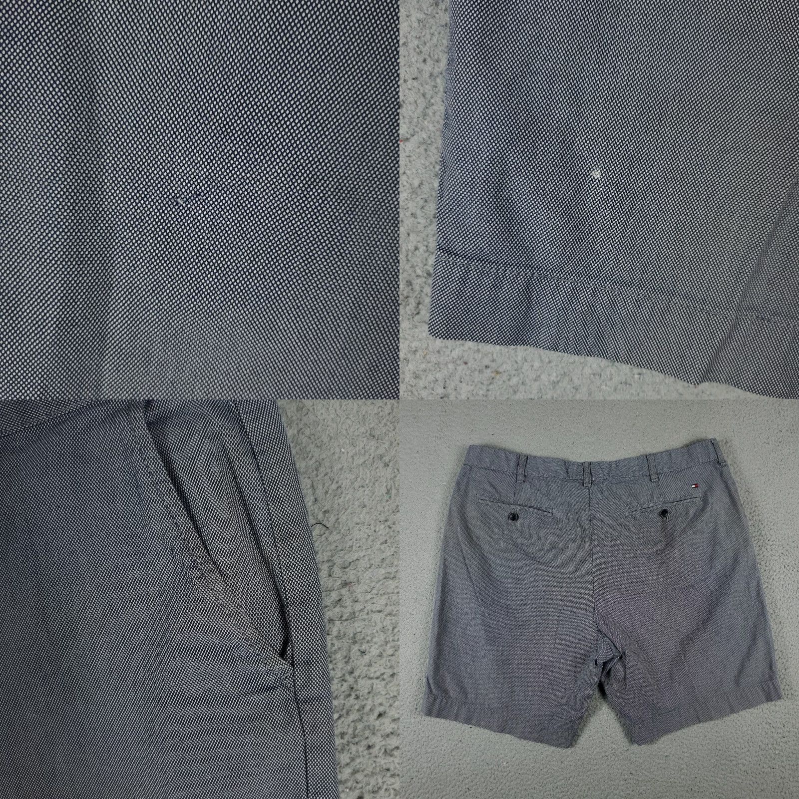 Tommy Hilfiger VINTAGE Tommy Hilfiger Men's Chinos Shorts Size 38 Blue Flat Front Casual Summer Size US 38 / EU 54 - 8 Thumbnail
