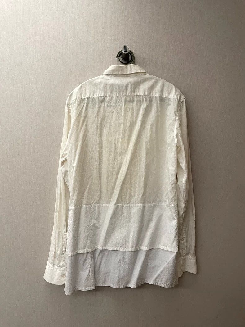 Other Raf simons White stitched hem shirt Size US M / EU 48-50 / 2 - 4 Thumbnail