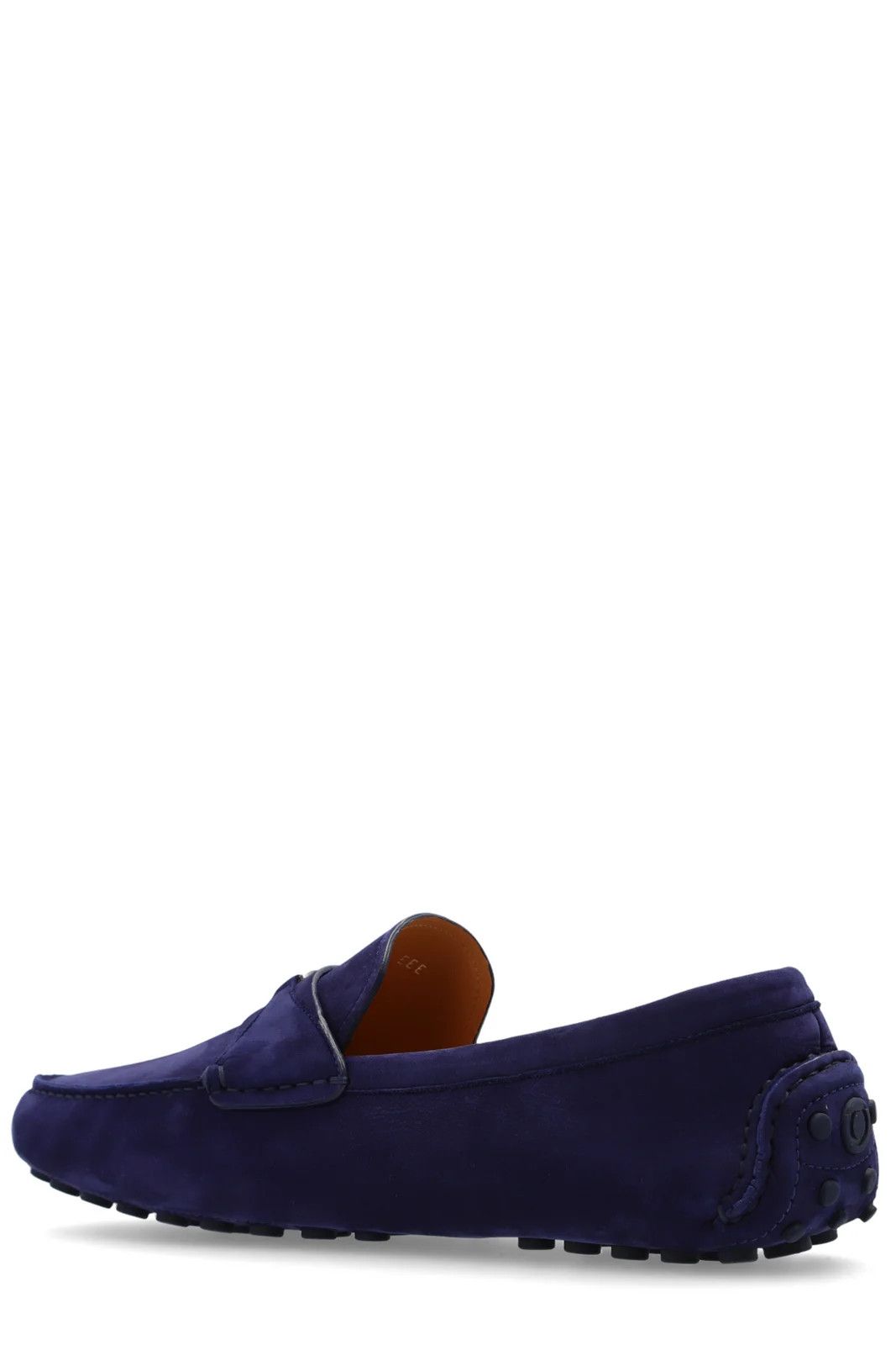Salvatore Ferragamo o1s1rm0924 Nubuck Loafers in Dark Blue Size US 10 / EU 43 - 3 Thumbnail