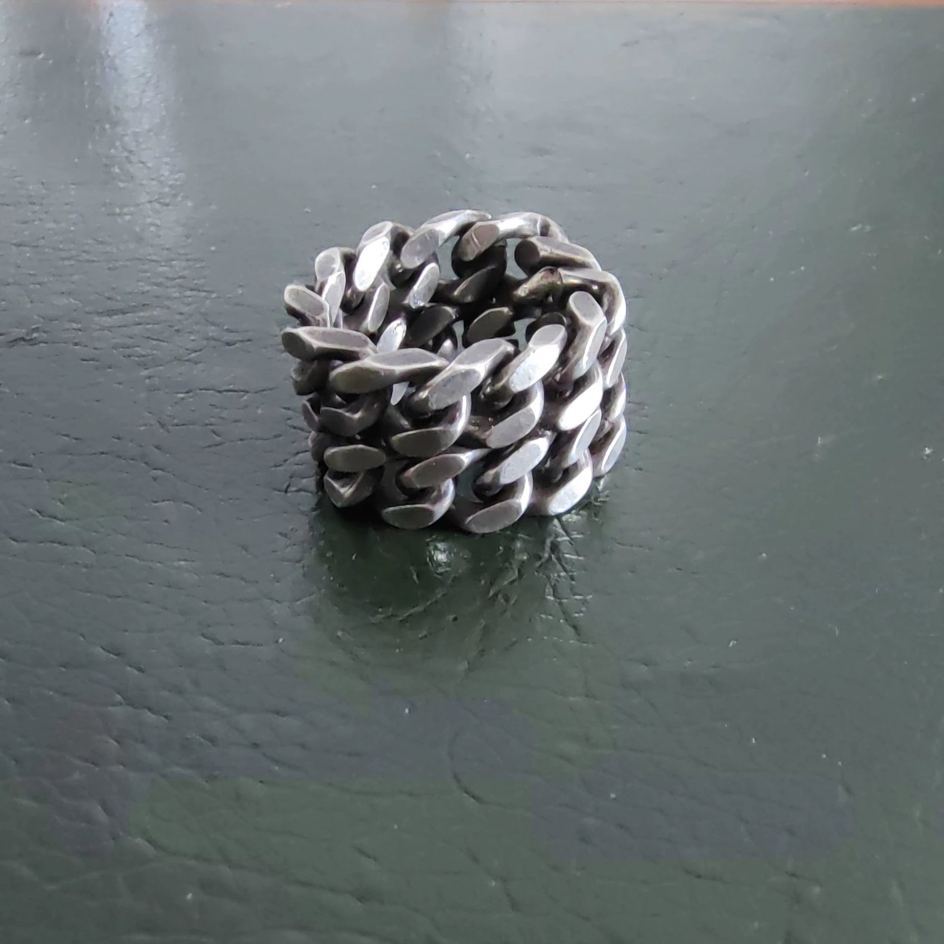 Saint Laurent Paris SLP 13fw chain ring 7.5 9.5/10 G-Dragon rare Size ONE SIZE - 2 Thumbnail