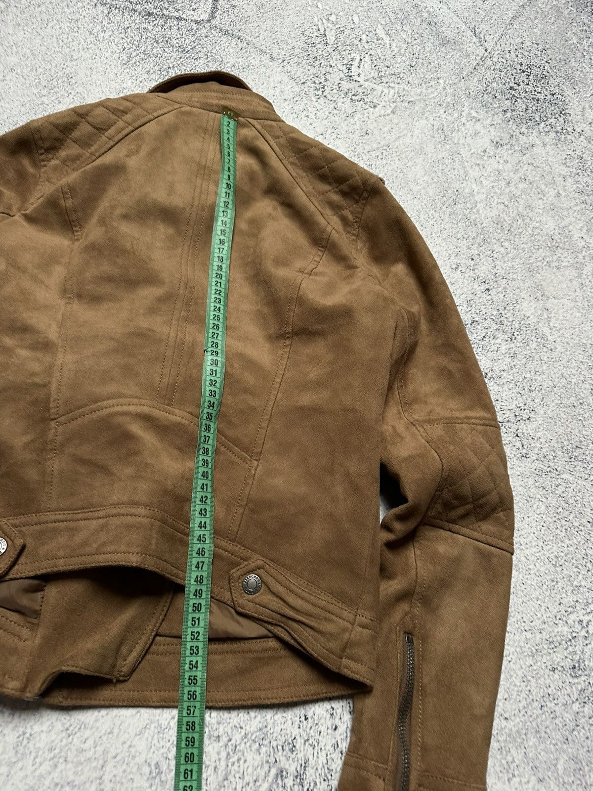 Abercrombie & Fitch Y2K Biker Jacket Style Rick Owens Opium Size S / US 4 / IT 40 - 16 Thumbnail