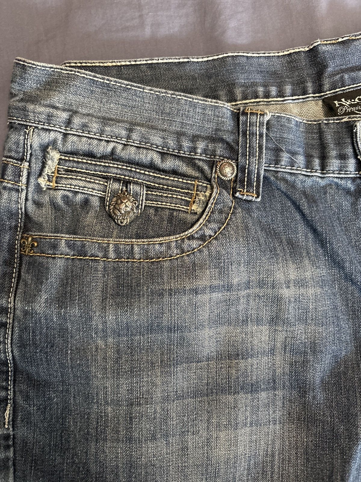 Vintage ⭕️ Vintage Early 2000’s Ak:cess Jeans ⭕️ Size US 38 / EU 54 - 5 Thumbnail