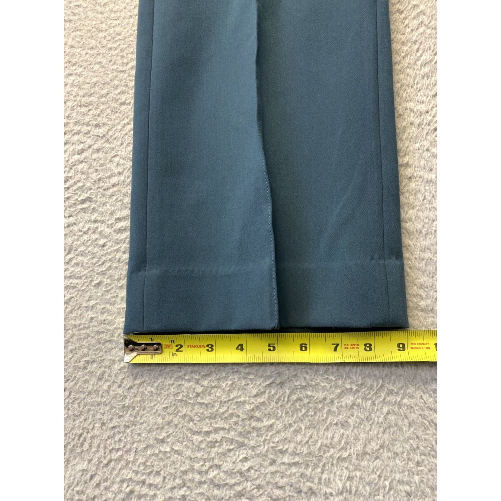 Banana Republic Banana Republic Dress Pants Women’s 2S Deep Aqua /0332 Pants Flat Front Stretch Regular 30 In Inseam 32 In Womens Size 26" / US 2 / IT 38 - 5 Thumbnail