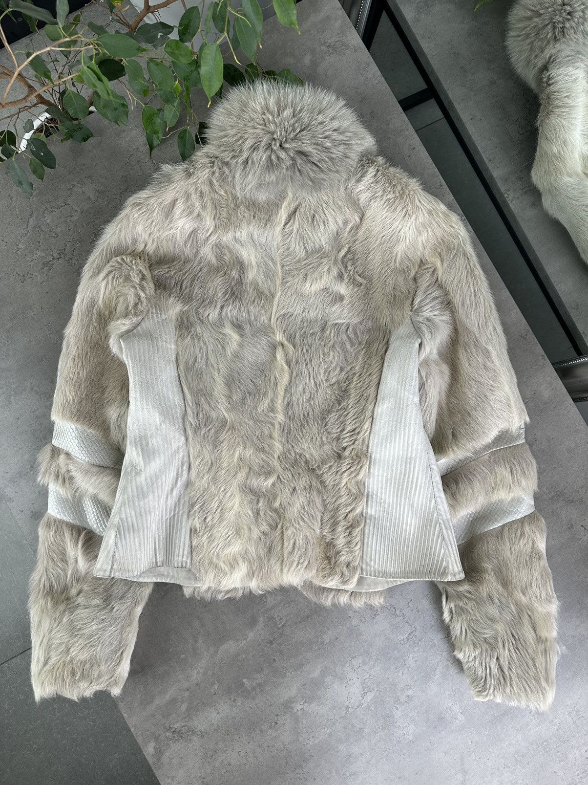Japanese Brand Vintage Fur Leather Jacket Size XS / US 0-2 / IT 36-38 - 14 Thumbnail