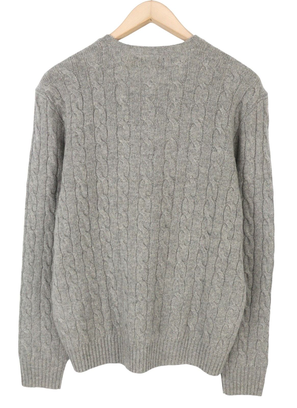 Ralph Lauren GREY M Wool Cashmere Pullover Jumper 86952 Size US M / EU 48-50 / 2 - 4 Thumbnail