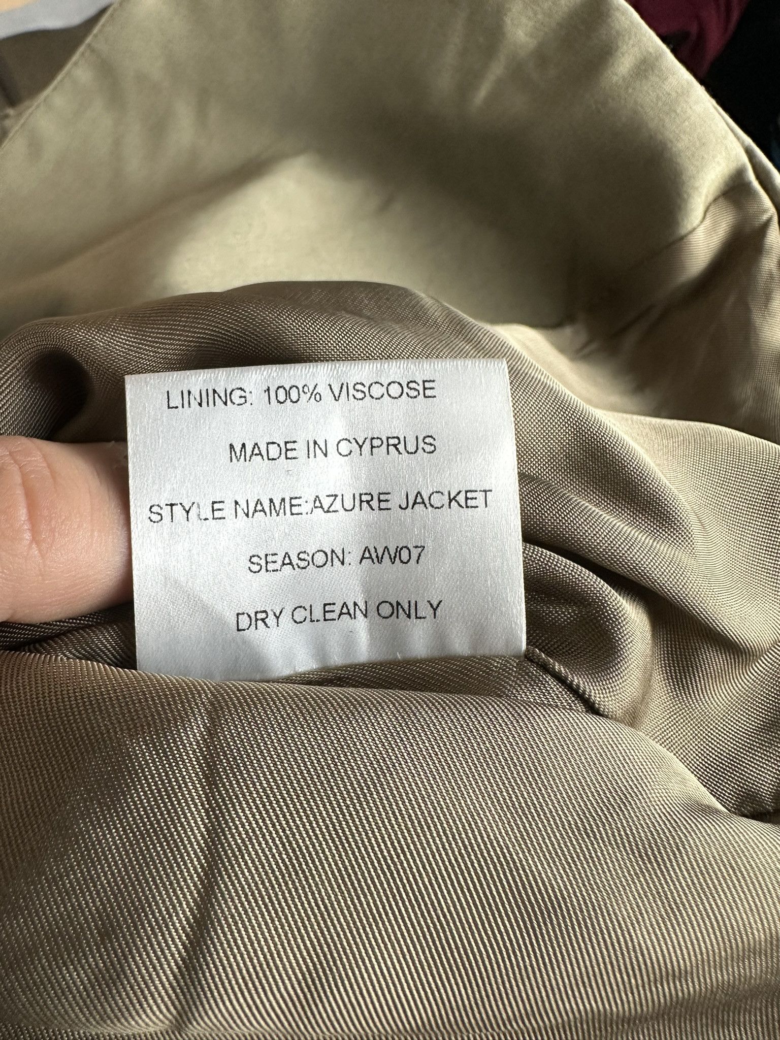 Allsaints × Designer AW07 Allsaints Elegant Oldmoney Short Coat Blazer Size S / US 4 / IT 40 - 14 Thumbnail
