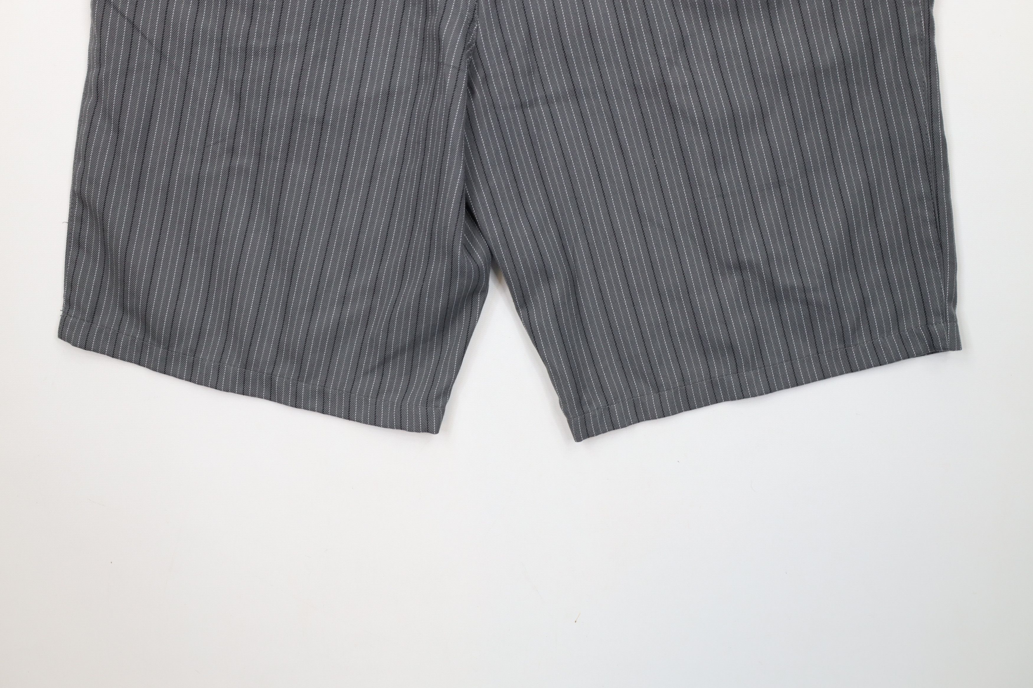 O'Neill × Vintage Vintage O'Neill Surfing Faded Striped Baggy Fit Shorts Gray Size US 36 / EU 52 - 12 Thumbnail