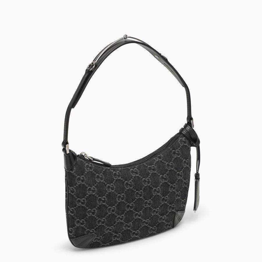 Gucci o1d2blof0824 Size: OS / Horsebit Small Shoulder Bag in Black Size ONE SIZE - 2 Thumbnail