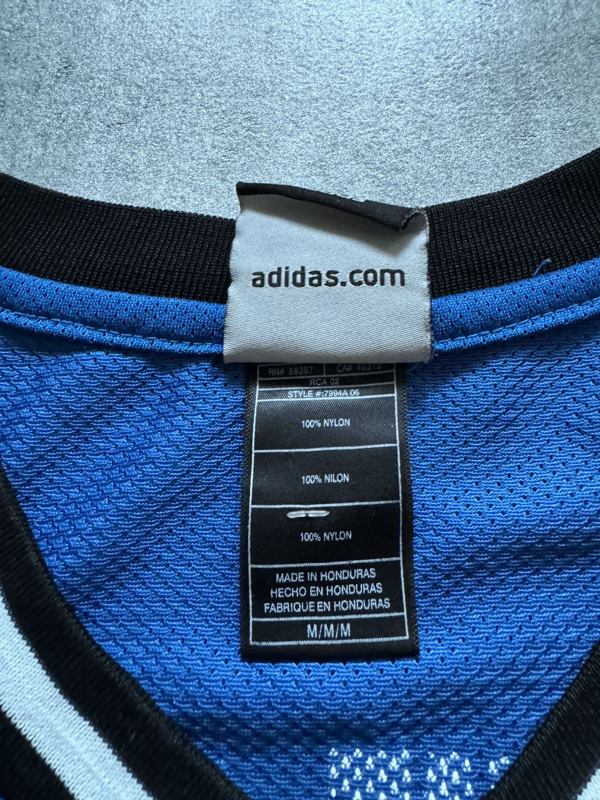 Adidas × NBA × Vintage Adidas NBA Orlando Magic basketball jersey blue y2k rap Size US M / EU 48-50 / 2 - 6 Thumbnail