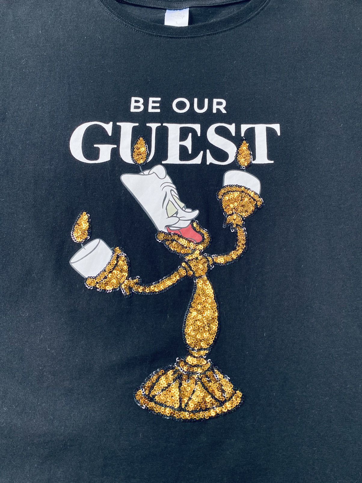 Vintage Vintage Anime Beauty And The Beast-Be Our Guest Tees Size US M / EU 48-50 / 2 - 3 Thumbnail