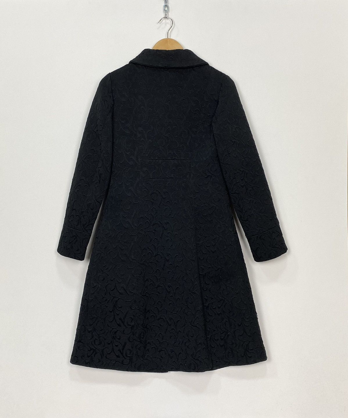Desigual DESIGUAL Womens Graphic Overcoat UK 12 Medium Black Floral Size M / US 6-8 / IT 42-44 - 11 Thumbnail