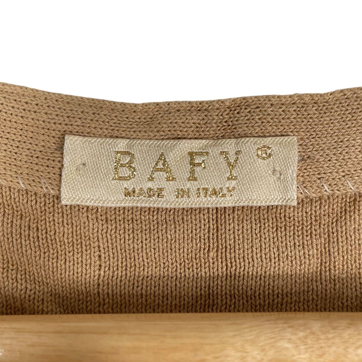 Vintage Vintage BAFY Italy Crewneck Knitwear Shirt Size US L / EU 52-54 / 3 - 4 Thumbnail