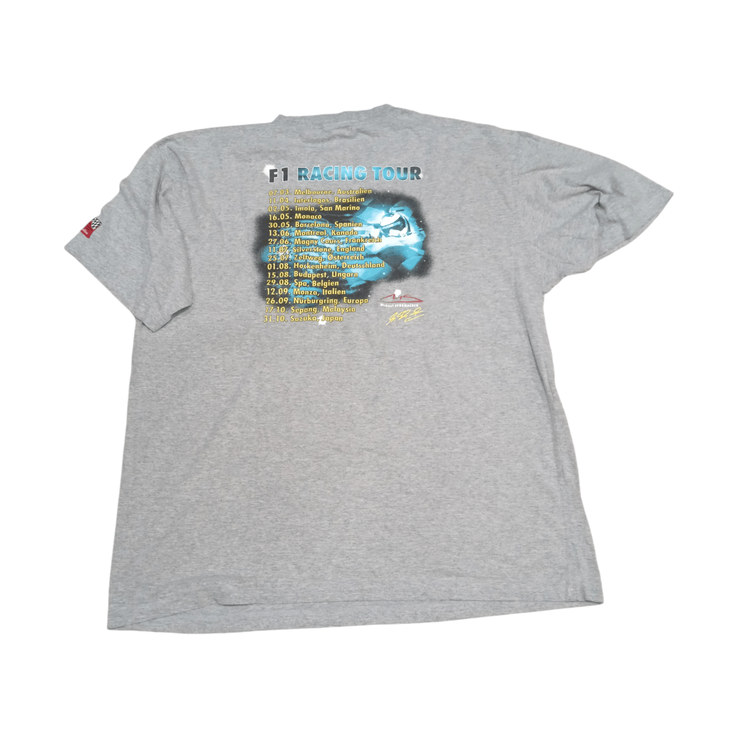 Formula 1 Vintage 00s Formula 1 Michael Schumacher T Shirt F1 Size US XXL / EU 58 / 5 - 2 Thumbnail