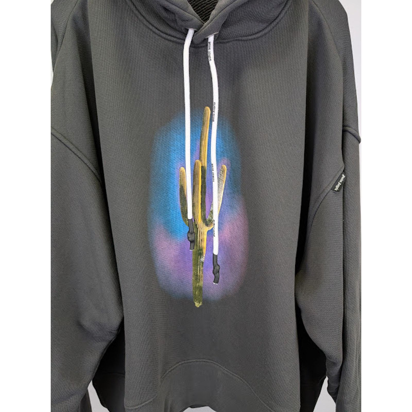 Palm Angels o1rshd1 Cactus Hoody Hoodie in Black / Green M Size US M / EU 48-50 / 2 - 4 Thumbnail