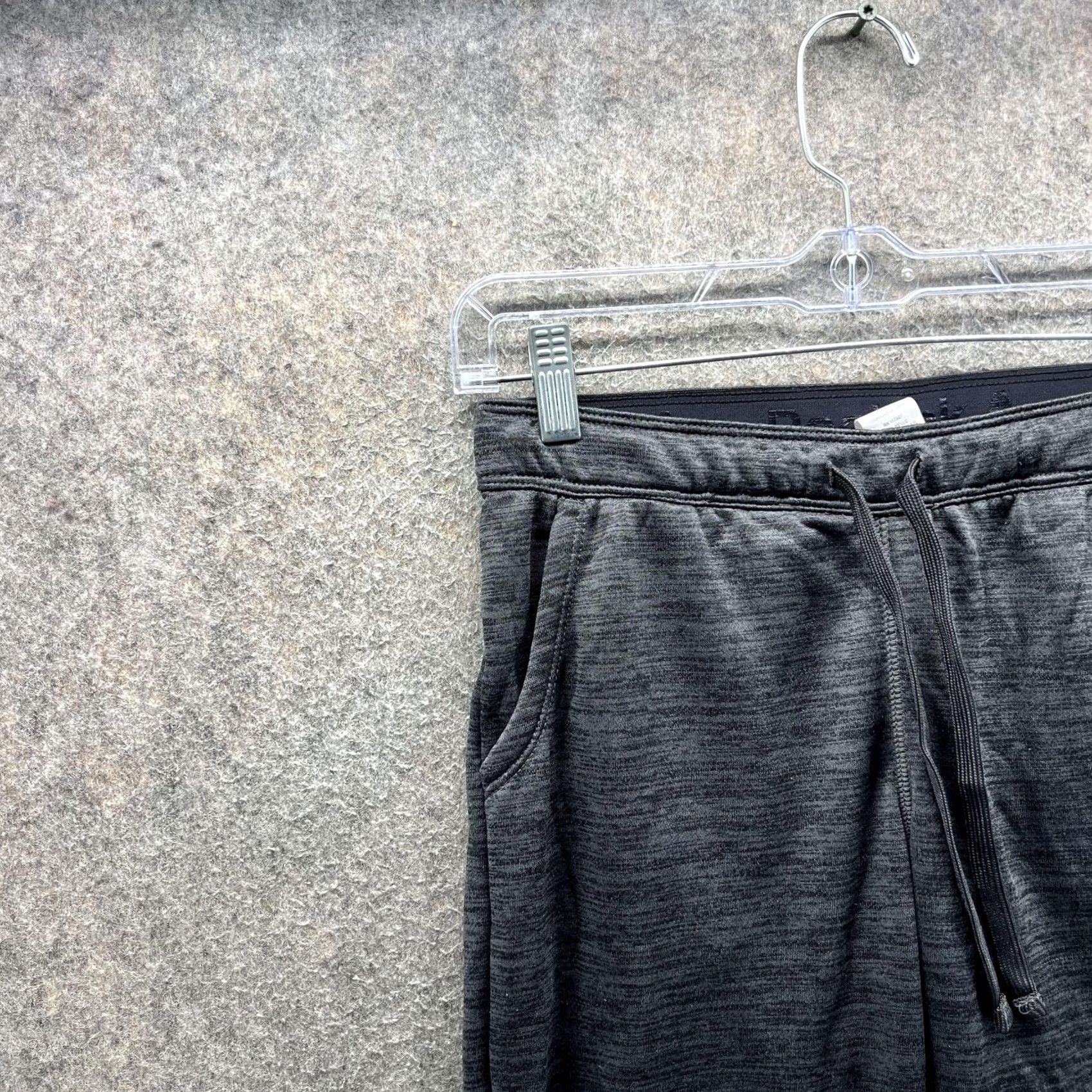 Reebok Reebok Jogger Pants Womens XS Gray Heather Knit Elastic Waist Cuffed Athletic Size 26" / US 2 / IT 38 - 6 Thumbnail