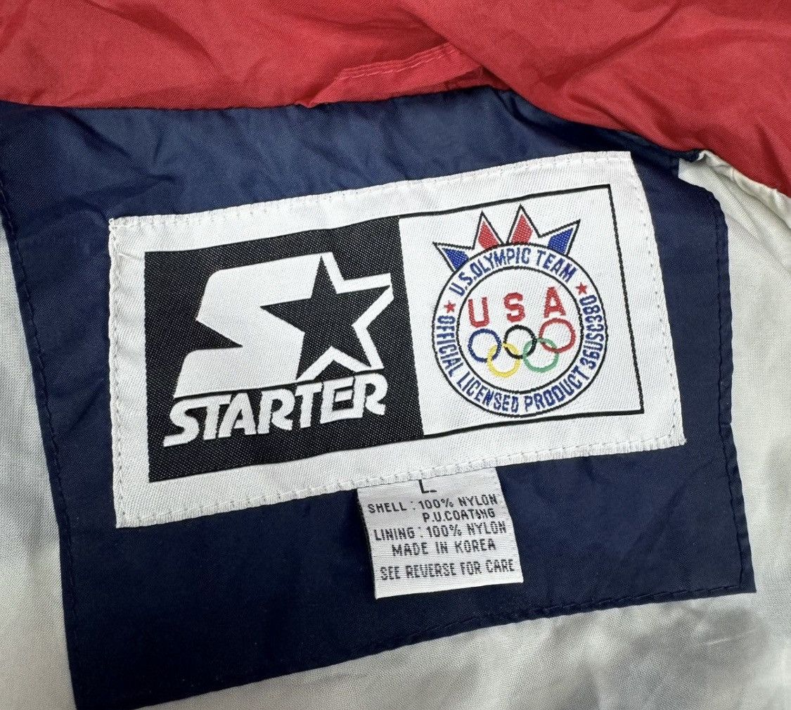Starter × USA Olympics × Vintage Starter USA Olympics jacket Size US L / EU 52-54 / 3 - 8 Thumbnail