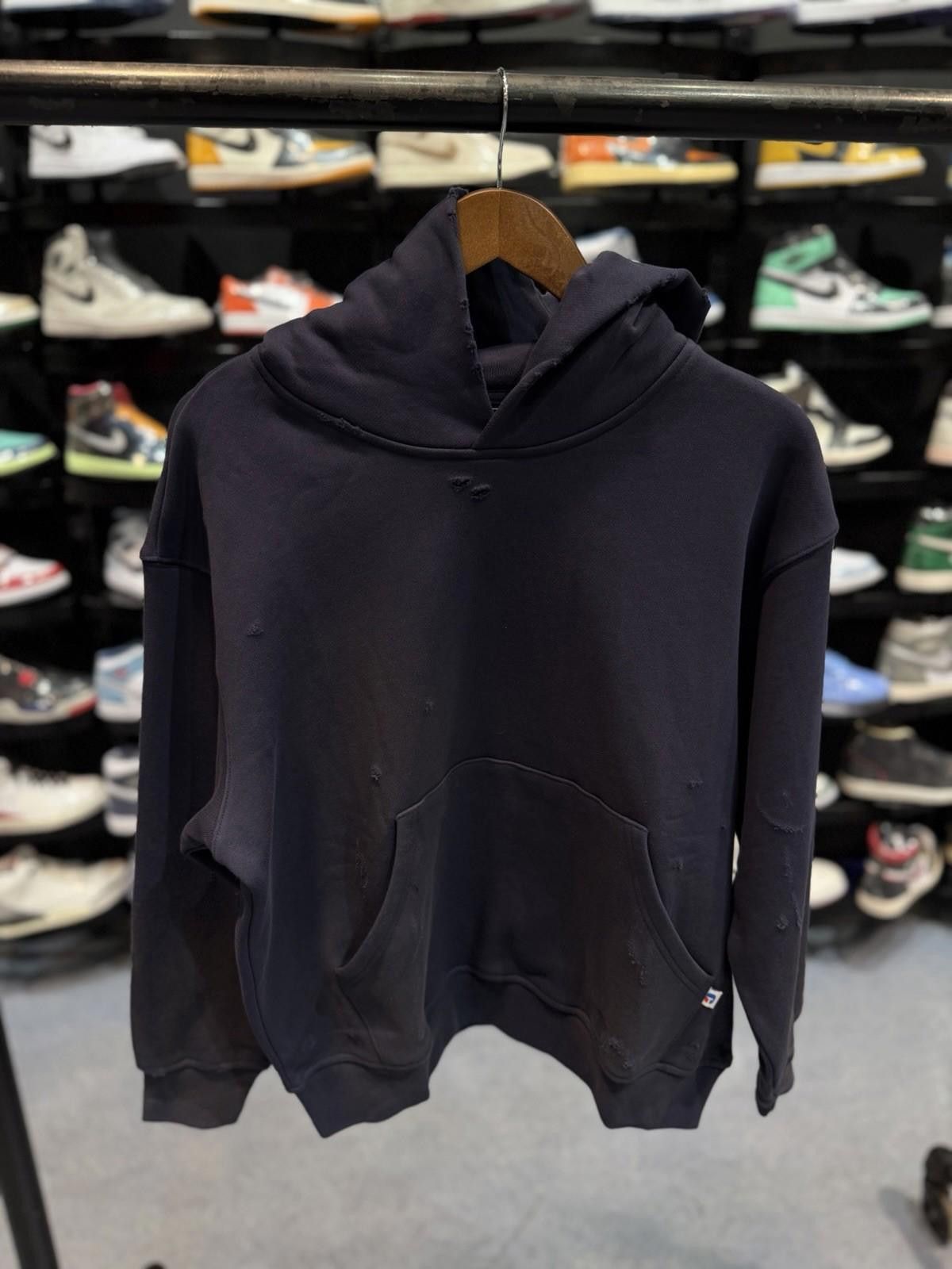 HMDD HMDD Blue Chim Distressed Hoodie Size Small Brand New Size US S / EU 44-46 / 1 - 2 Thumbnail