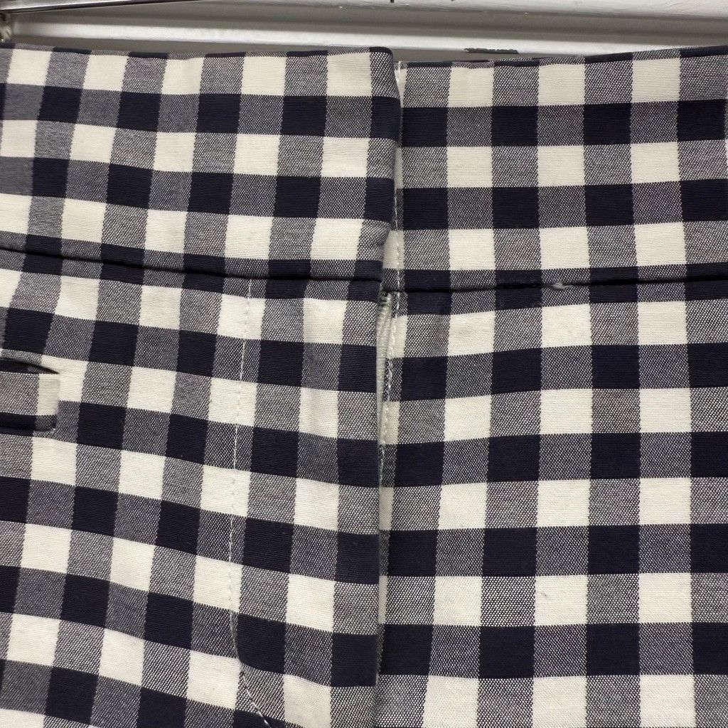 Ann Taylor Women's Ann Taylor Black White Gingham Cropped Pants Size 2 Size 26" / US 2 / IT 38 - 10 Thumbnail