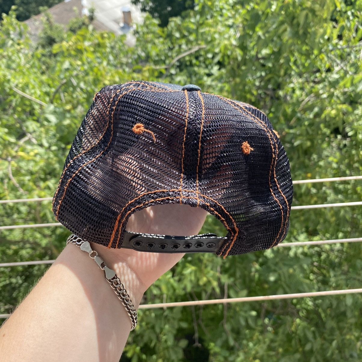 Von Dutch Blue Denim Von Dutch Trucker Hat Size ONE SIZE - 3 Thumbnail