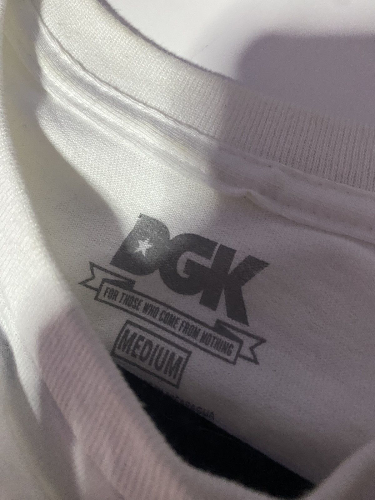DGK DGK White T Shirt Size US M / EU 48-50 / 2 - 6 Thumbnail