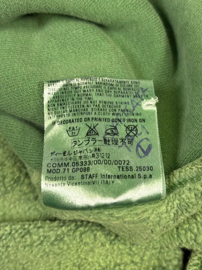 Dsquared2 FW2007 Dsquared2 Green Logo Zip-Up Hoodie Size US L / EU 52-54 / 3 - 12 Thumbnail
