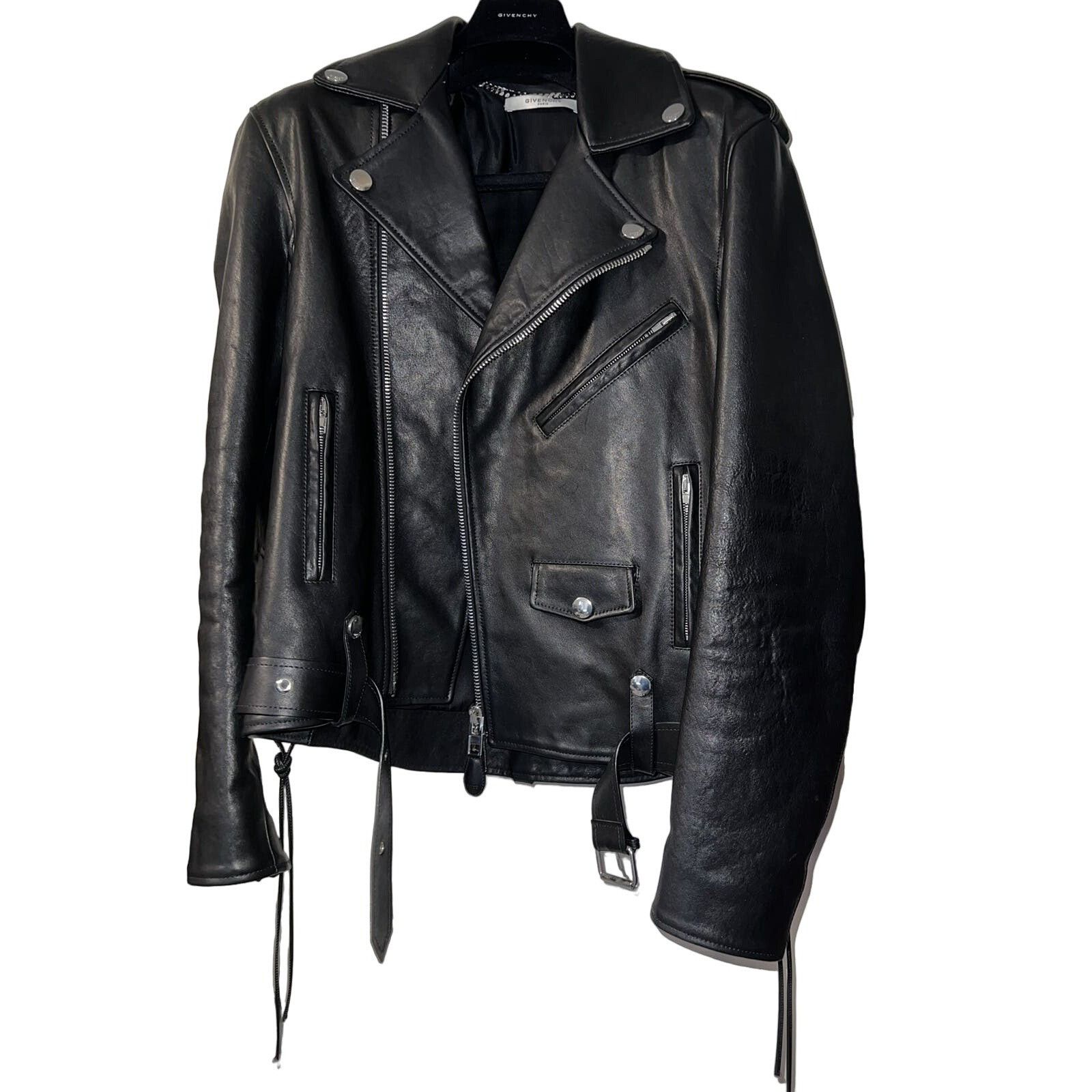 Givenchy Givenchy Calfskin Classic Biker Jacket Size US M / EU 48-50 / 2 - 5 Thumbnail